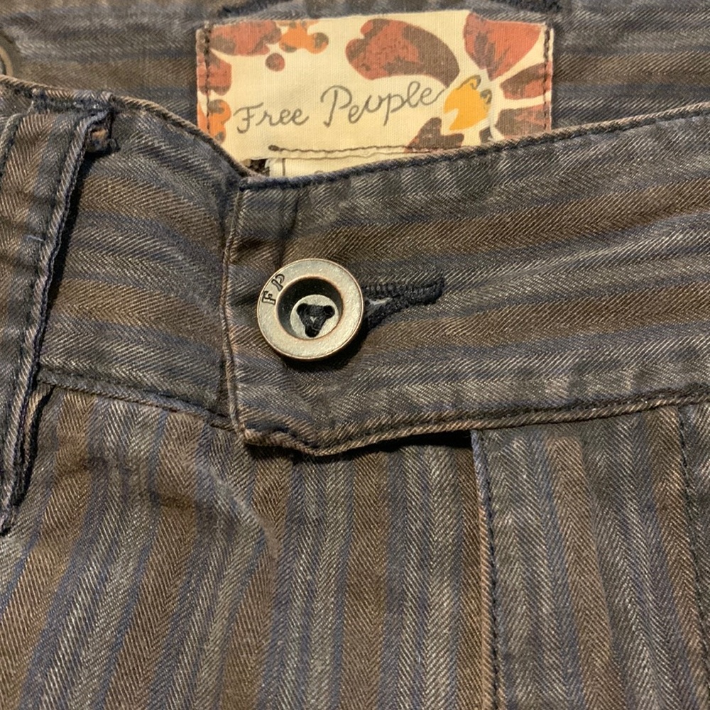 Free People Striped Poplin Shorts!